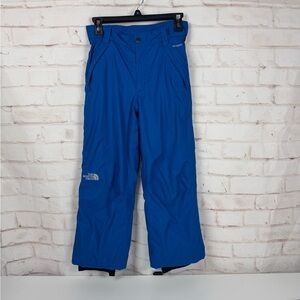 The North Face Snow Snowboard Ski Pants Size Boys Youth Medium 10/12 Blue